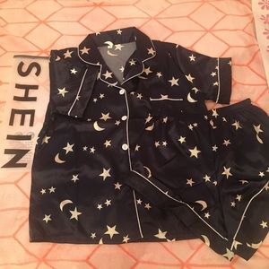 SHEIN Satin Pajama Set